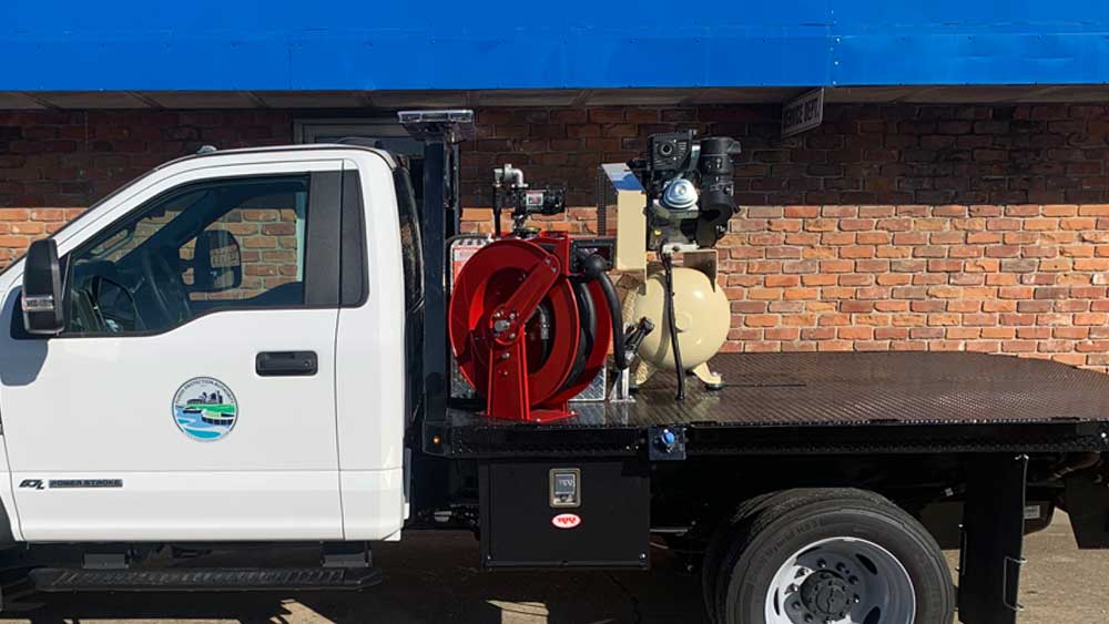 Truck bed air compressor deals